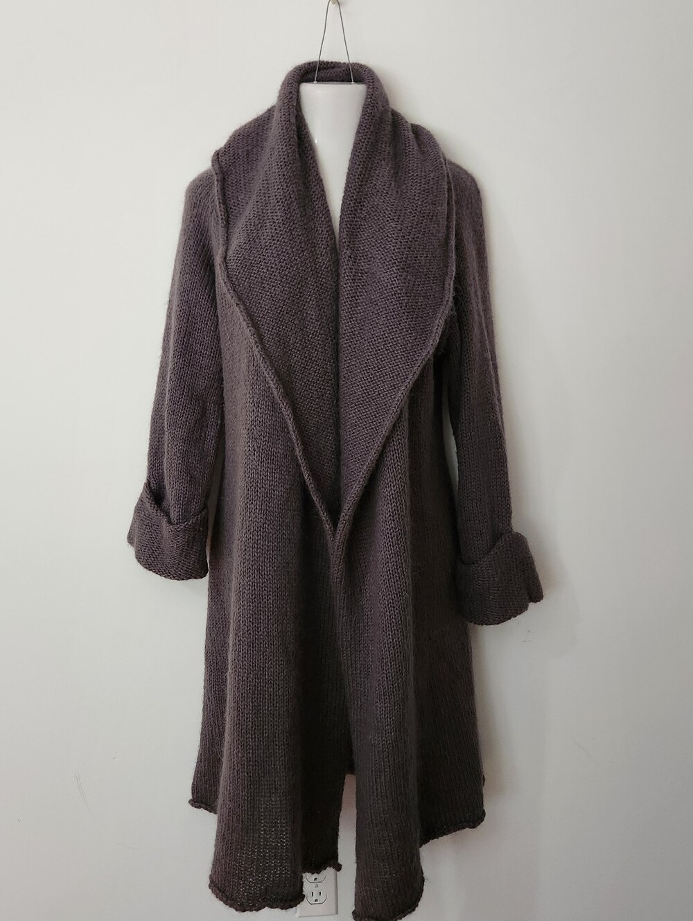 Soft Surroundings Gray Telluride Topper Cardigan Large
